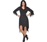 déguisement sorcière ténèbres robe noire femme - s - noir - amscan 9911322 Noir