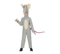Déguisement - Souris grise - Chapeau inclus - Pour enfant 7-9 ans - Polyester 5-6 ans