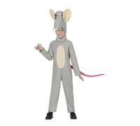 Déguisement souris grise - Guirca - Enfant 7-9 ans - Chapeau inclus - Multicolor - Garçon