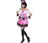 déguisement souris rose femme - l - rose - widmann 05423 Rose