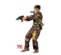 W WIDMANN MILANO Party Fashion - Costume enfant soldat, uniforme, militaire, déguisements de carnaval