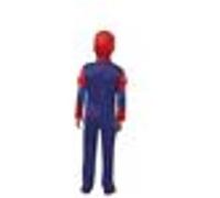RUBIE'S SPIDER-MAN - Marvel officiel - Déguisement pour enfant de luxe Spider-Man. Taille 3-4 ans. Costume avec combinaison aux muscles rembourrés et cagoule attache velcro Halloween