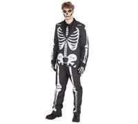 Déguisement Squelette Élégant - RUBIE'S - M. Adulte - Noir - Halloween - Costume Effrayant M