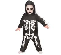 DEGUISE TOI - Déguisement complet squelette garçon - XS 3-4 ans (92-104 cm)