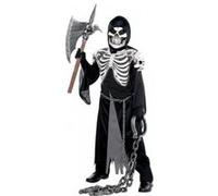 Déguisement squelette gardien de la crypte Halloween enfant Taille 8 à 10 ans