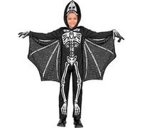 Widmann Costume pour enfant Squelette ptérodactyle – combinaison avec ailes, déguisement Halloween