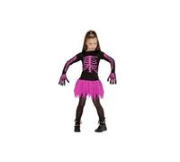 W WIDMANN MILANO Party Fashion - Déguisement de ballerine squelette pour enfant, costume de squelette pour Halloween, déguisements de carnaval pour enfants
