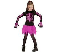 Déguisement squelette rose fille Halloween 5 à 7 ans Rose G