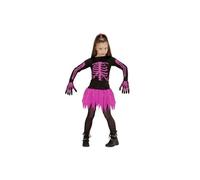 W WIDMANN MILANO Party Fashion - Déguisement de ballerine squelette pour enfant, costume de squelette pour Halloween, déguisements de carnaval pour enfants