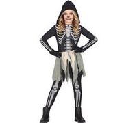 FIESTAS GUIRCA Déguisement Pirate Fantôme Squelette Fille 5-6 Ans