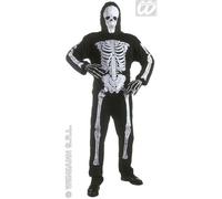 Déguisement Squelette - WIDMANN - Pour Garçon de 5 à 7 ans - Polyester - Normes UE 11-12 ans