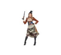 Déguisement Steampunk Cowgirl Robe Dentelle Femme