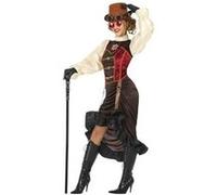 Atosa Costume Steampunk Gris M-L Enfants