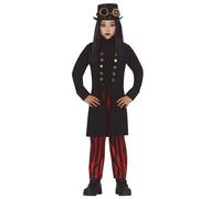 DÉGUISEMENT STEAMPUNK GOTHIQUE GARÇON 5/6 ANS Noir 10-12 ans