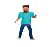 Minecraft Classic Kids Steve Déguisement, Garçon, DISK65639G