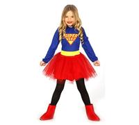 Déguisement Super-Héros Tutu Fille T-3/4 Ans