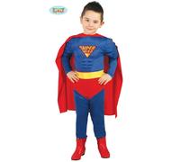 Deguisement Super Hero 5/6 Ans Bleu
