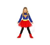 déguisement super héroïne fille - 7/9 ans - multicolore - guirca 83226