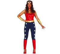 FIESTAS GUIRCA, S.L. Déguisement de Super Heroïne Wonder pour Femme S