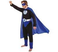 Déguisement super-marié - adulte - bleu, noir - S/M PTIT CLOWN bleu et noir G