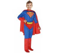 Déguisement Superman Garçon Dc - Taille 5-7 Ans Bleu
