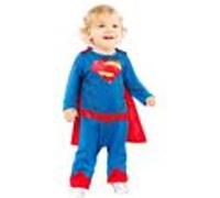 déguisement superman justice league bébé - 12/18 mois - bleu - amscan 9906713 Bleu G