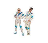 déguisement survêt années 80 holographique adulte - l - gris - 11793