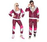 déguisement survêt années 80 tigre rose adulte - m - rose - widmann 11292 Rose G