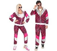 déguisement survêt années 80 tigre rose adulte - xl - rose - widmann 11294 Rose G