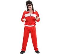 déguisement survêt sport années 80 rouge homme - xl - rouge - widmann 73384 Rouge G