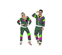 déguisement survêtement années 80 animal adulte - m - vert - 11002