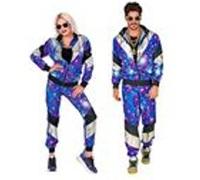 déguisement survêtement années 80 disco adulte - xl - bleu - widmann 11094 Bleu G
