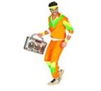 déguisement survêtement années 80 homme - m - orange - widmann 10172 Orange G