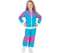 Déguisement survêtement bleu années 80 enfant - WIDMANN - 8 ans - Carnaval 14 ans