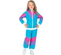 Déguisement - Années 80 - Jogging - Veste + pantalon - Enfant - Taille 5/7ans
