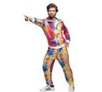 Boland Déguisement survêtement disco multicolore Homme Taille L
