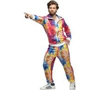 déguisement survêtement disco multicolore homme - m - multicolore - 88556