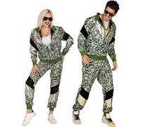 W WIDMANN MILANO Survêtement déguisement Party Fashion – Billets (euros/dollars), années 80