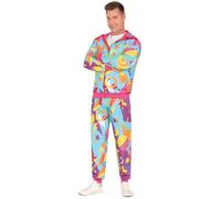 Déguisement Survêtement Pop Années 80-90 Homme Bleu