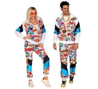 Déguisement survêtement pop art américain adulte L - Multicolore S