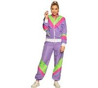 Déguisement Survêtement Rétro - Violet - Femme - S Boland Violet G