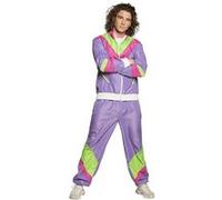 Déguisement Survêtement Rétro - Violet - Homme - M Boland Violet G
