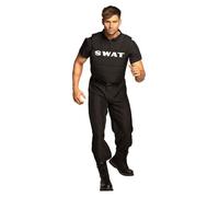 Boland Déguisement S.W.A.T. Homme Noir Taille G