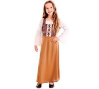 Déguisement - Tavernière Rurale - Noir - 3 ans - Idéal pour fêtes médiévales 10 ans