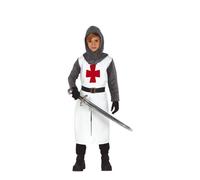 Déguisement Templar Knight Pour Enfants (Taille 10-12a) Multicolore