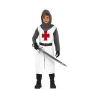 Déguisement Templar Knight Pour Enfants (Taille 3-4a) Multicolore