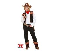 W WIDMANN MILANO Party Fashion - Costume enfant cowboy, Far West, Ranger, Rodeo Boy, déguisements de carnaval, 158