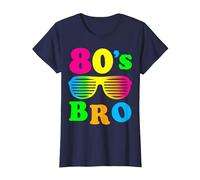 Déguisement « This is My 80's Bro » pour fête des années 80 T-Shirt, Femme, Bleu Marine, XXL