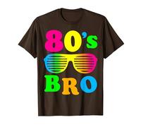 Déguisement « This is My 80's Bro » pour fête des années 80 T-Shirt, Homme, Marron, L