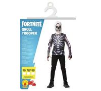 Déguisement Top et Cagoule Ado Skull Trooper Taille XL